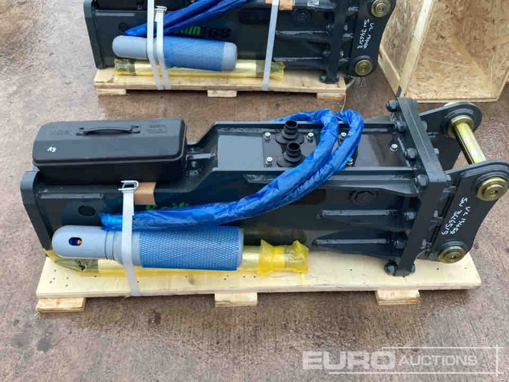 Unused 2025 Sailing 68 Hydraulic Breaker, 45mm Pins to suit 4-6 Ton Excavator - Hydraulic hammer: picture 2 Unused 2025 Sailing 68 Hydraulic Breaker, 45mm Pins to suit 4-6 Ton Excavator - Hydraulic hammer: picture 2