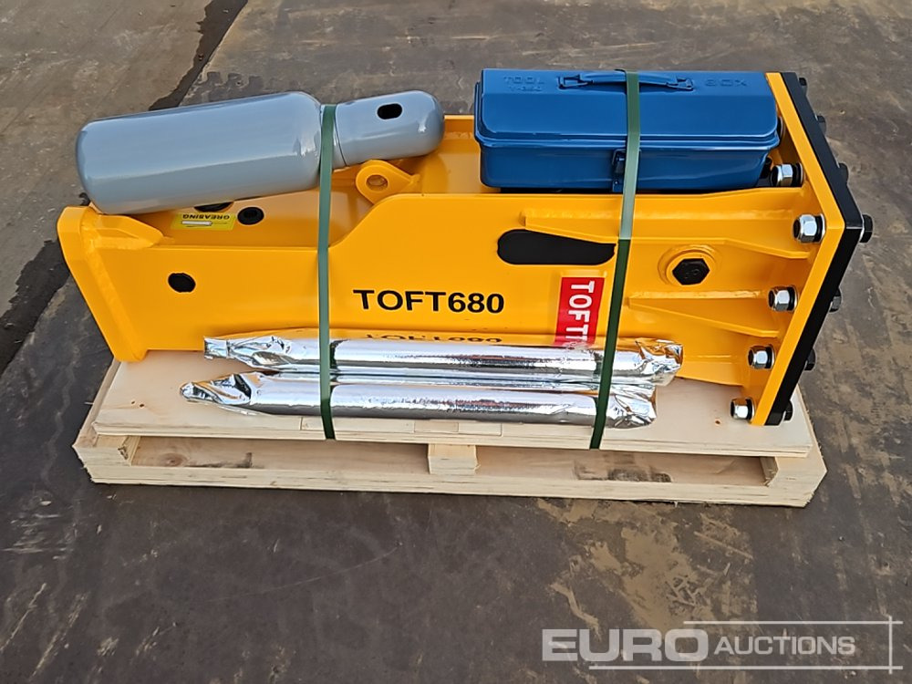 Unused 2025 Toft 680 - Hydraulic hammer: picture 2 Unused 2025 Toft 680 - Hydraulic hammer: picture 2