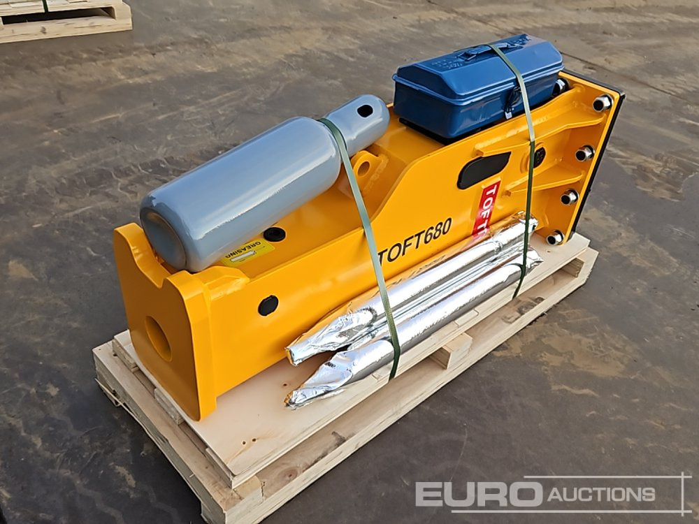 Unused 2025 Toft 680 - Hydraulic hammer: picture 1 Unused 2025 Toft 680 - Hydraulic hammer: picture 1