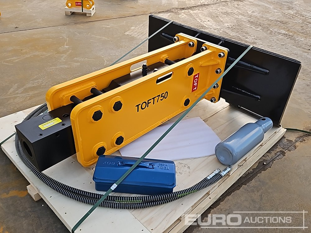 Unused 2025 Toft 750 - Hydraulic hammer: picture 1 Unused 2025 Toft 750 - Hydraulic hammer: picture 1