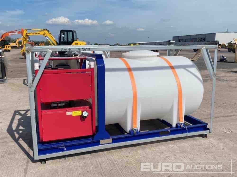Unused 4000PSI Electric Hot Pressure Washer, 1000L Water Tank - Pressure washer: picture 1 Unused 4000PSI Electric Hot Pressure Washer, 1000L Water Tank - Pressure washer: picture 1