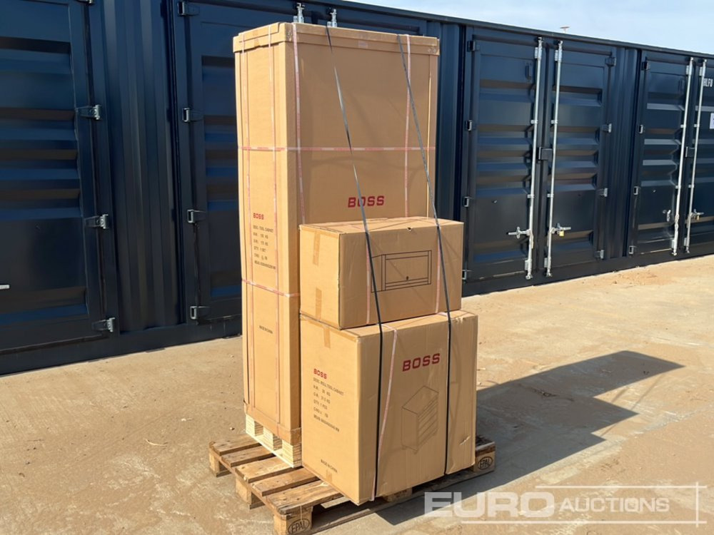 Construction equipment Unused Boss 2.6m 9 Drawer, 5 Cabinet Tool Station: picture 21