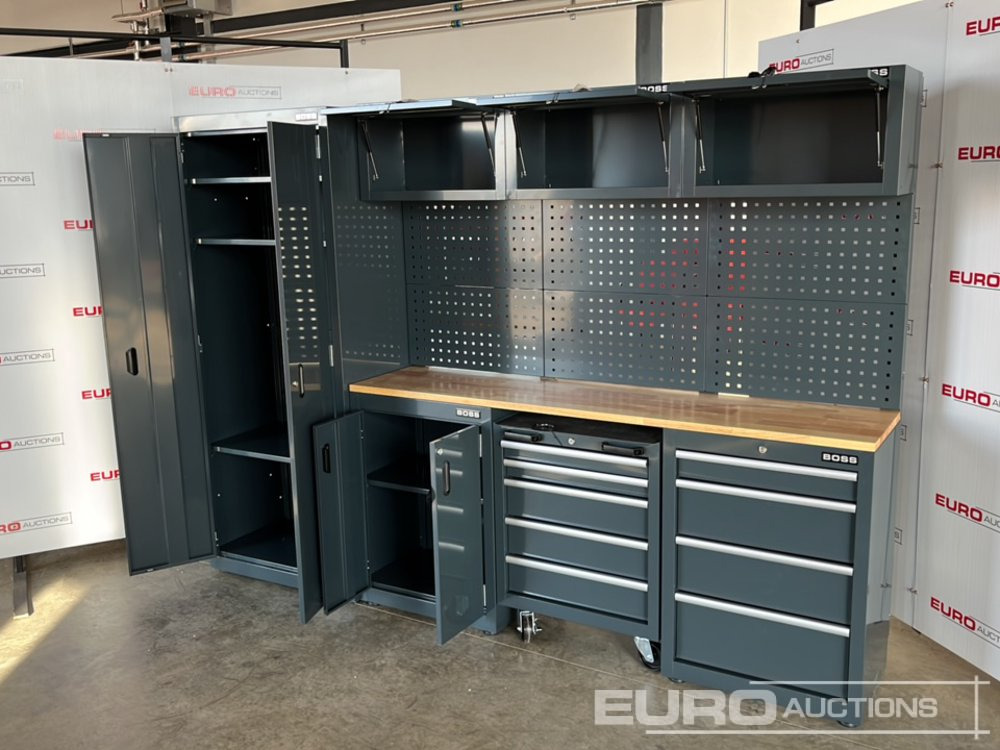 Construction equipment Unused Boss 2.6m 9 Drawer, 5 Cabinet Tool Station: picture 6
