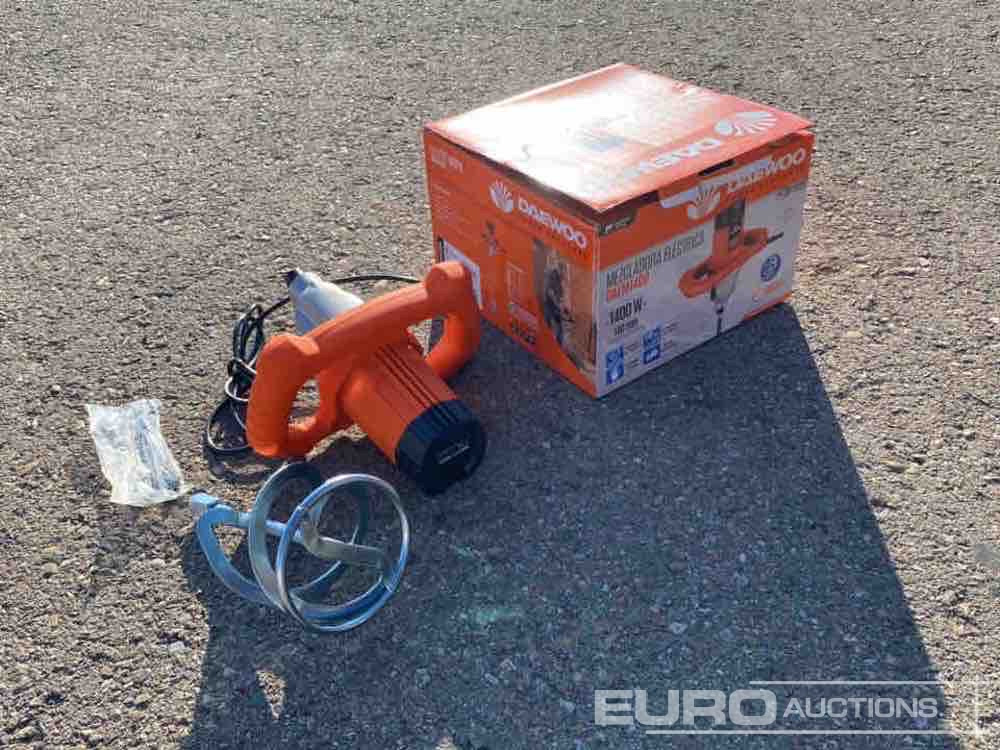 Unused Daewoo DAEM1400 1400W Paddle Mixer (2 of) - Workshop equipment: picture 5 Unused Daewoo DAEM1400 1400W Paddle Mixer (2 of) - Workshop equipment: picture 5