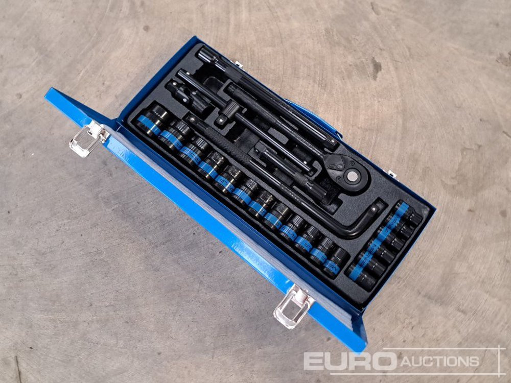 Unused Manarola 36pc Deep Socket and Ratchet Set - Workshop equipment: picture 3 Unused Manarola 36pc Deep Socket and Ratchet Set - Workshop equipment: picture 3