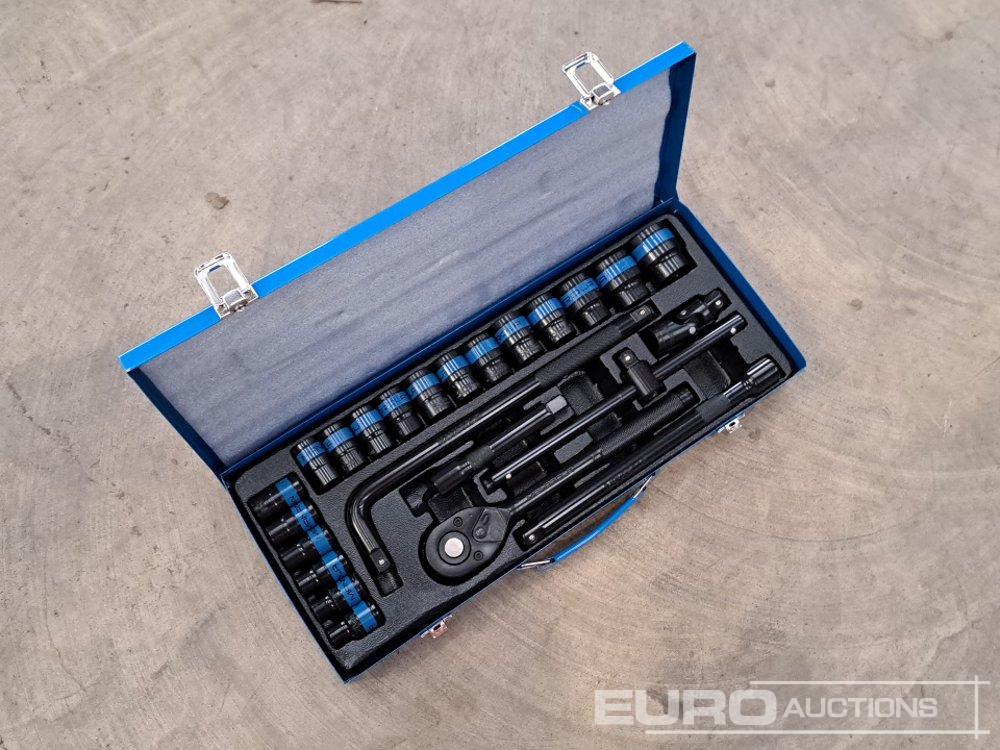 Unused Manarola 36pc Deep Socket and Ratchet Set - Workshop equipment: picture 4 Unused Manarola 36pc Deep Socket and Ratchet Set - Workshop equipment: picture 4