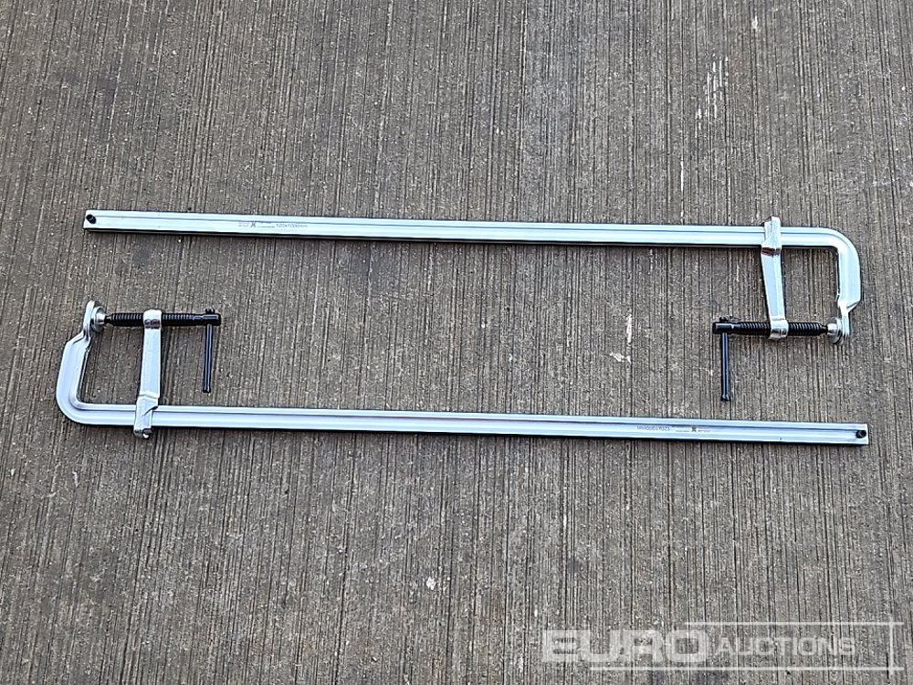 Unused Solid X Forged Welding Clamps 120mm x 1000mm (2 Pieces) - Workshop equipment: picture 3 Unused Solid X Forged Welding Clamps 120mm x 1000mm (2 Pieces) - Workshop equipment: picture 3