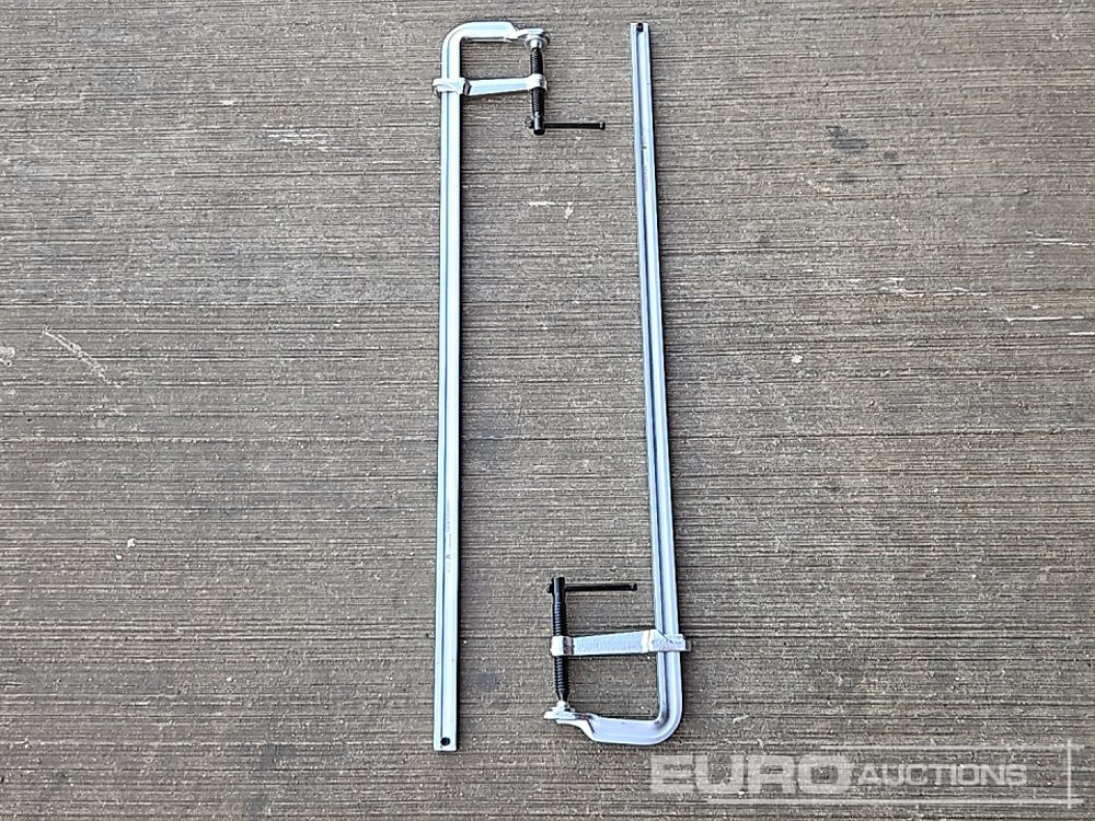 Unused Solid X Forged Welding Clamps 120mm x 1000mm (2 Pieces) - Workshop equipment: picture 2 Unused Solid X Forged Welding Clamps 120mm x 1000mm (2 Pieces) - Workshop equipment: picture 2