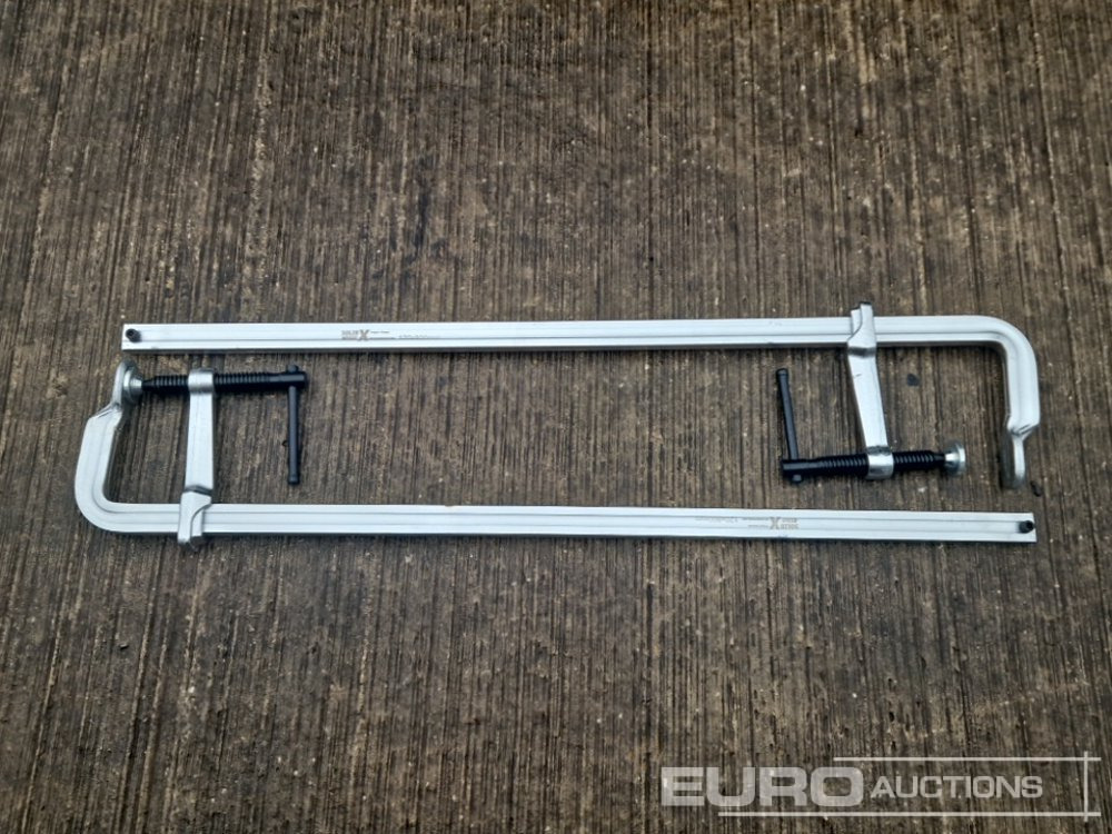 Unused Solid X Forged Welding Clamps 120mm x 800mm (2 Pieces) - Workshop equipment: picture 5 Unused Solid X Forged Welding Clamps 120mm x 800mm (2 Pieces) - Workshop equipment: picture 5
