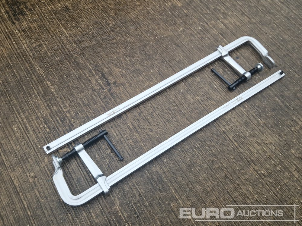 Unused Solid X Forged Welding Clamps 120mm x 800mm (2 Pieces) - Workshop equipment: picture 4 Unused Solid X Forged Welding Clamps 120mm x 800mm (2 Pieces) - Workshop equipment: picture 4