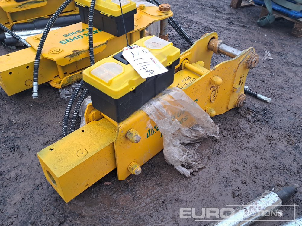 Unused Soosan SB40 - Hydraulic hammer: picture 1 Unused Soosan SB40 - Hydraulic hammer: picture 1