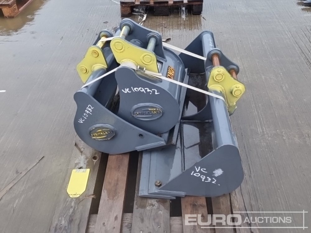 Unused Strickland 36" Ditching, 24", 12" Digging Bucket 30mm Pin to suit Mini Excavator - Bucket: picture 2 Unused Strickland 36" Ditching, 24", 12" Digging Bucket 30mm Pin to suit Mini Excavator - Bucket: picture 2
