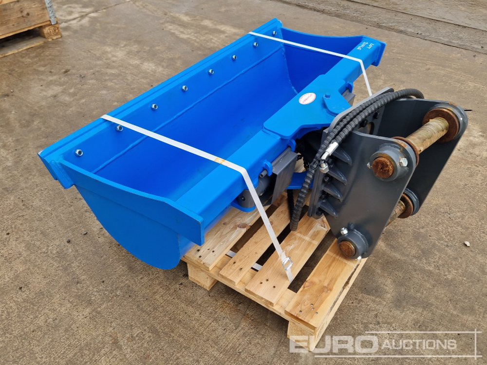 Unused Urohammer JDE02 61" Hydraulic Tilting Bucket 65mm Pin to suit 13 Ton Excavator - Bucket: picture 2 Unused Urohammer JDE02 61" Hydraulic Tilting Bucket 65mm Pin to suit 13 Ton Excavator - Bucket: picture 2