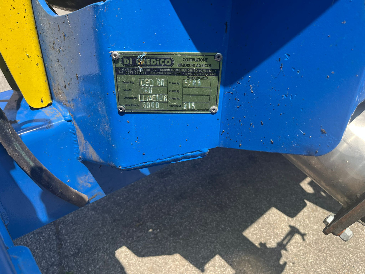 Carrobotte usato Di Credico CBD60 - Slurry tanker: picture 4 Carrobotte usato Di Credico CBD60 - Slurry tanker: picture 4