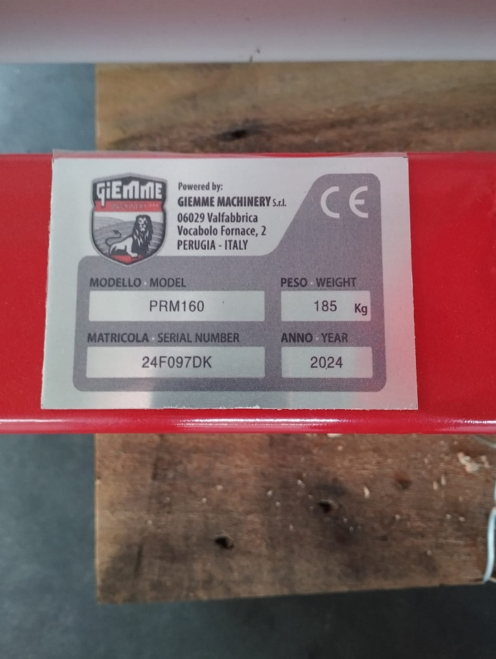 Pala posteriore Giemme PRM160 nuova - Bucket for Agricultural machinery: picture 2 Pala posteriore Giemme PRM160 nuova - Bucket for Agricultural machinery: picture 2