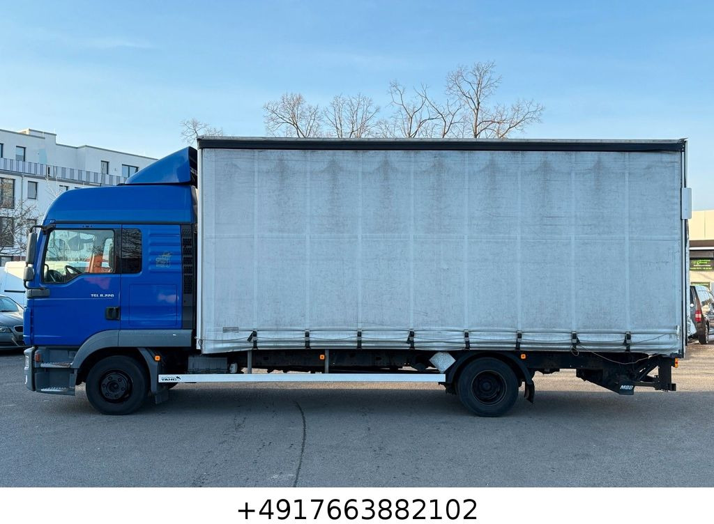MAN TGL 8.220,NEU MOTOR/LBW/AHK/Schlafkab./6m - Curtainsider truck: picture 2 MAN TGL 8.220,NEU MOTOR/LBW/AHK/Schlafkab./6m - Curtainsider truck: picture 2