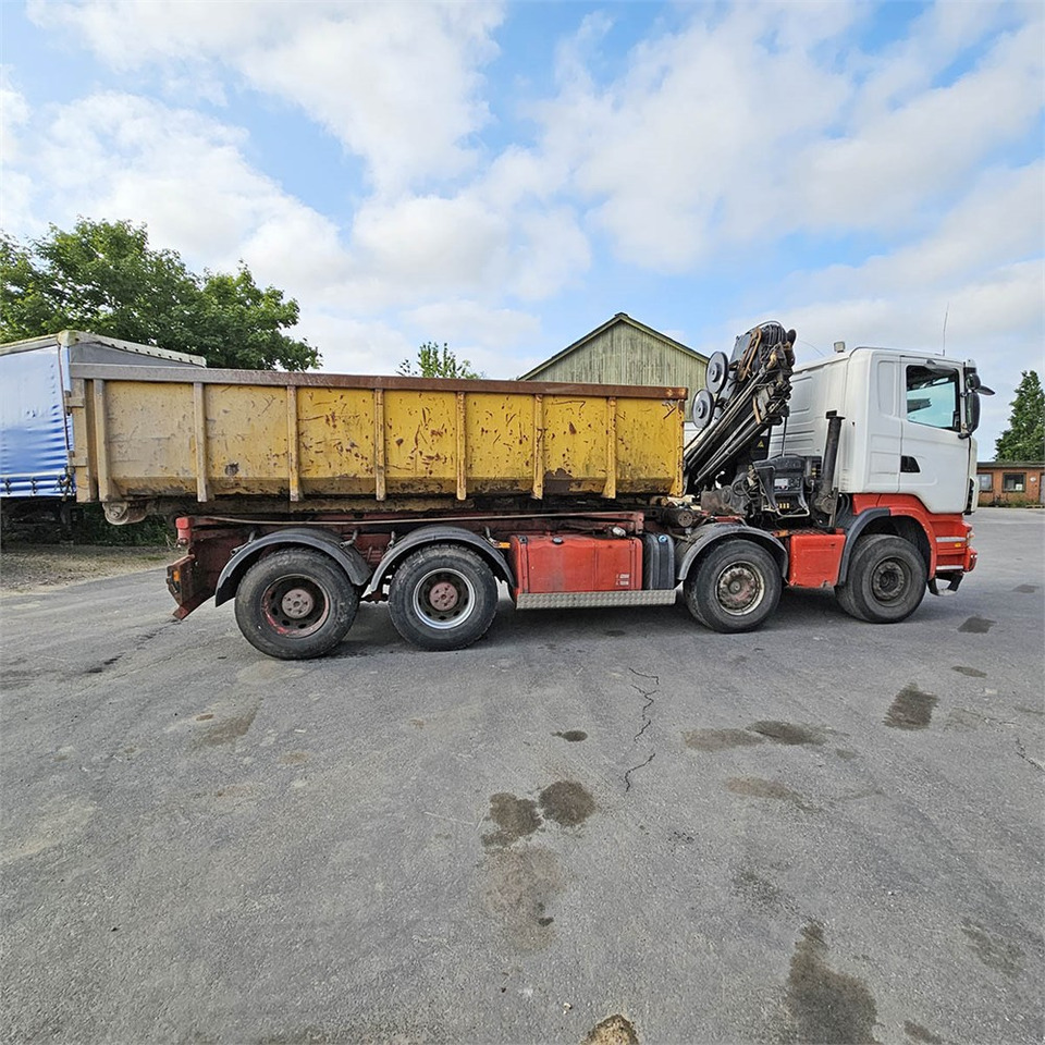 Tipper, Crane truck Scania R500: picture 8