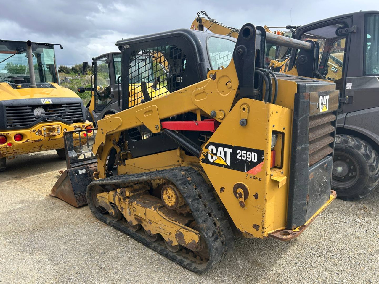 CAT 259D - Crawler loader: picture 4 CAT 259D - Crawler loader: picture 4