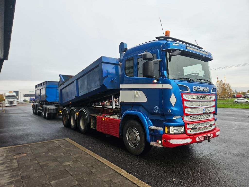 Scania R730 76tn kasettiyhdistelmä  - Tipper: picture 2 Scania R730 76tn kasettiyhdistelmä  - Tipper: picture 2