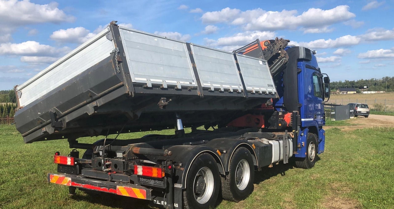 Crane truck MERCEDES-BENZ ACTROS PALFINGER 29TON/M ENERGETYKA!! 6x6 6x4: picture 35 Crane truck MERCEDES-BENZ ACTROS PALFINGER 29TON/M ENERGETYKA!! 6x6 6x4: picture 35