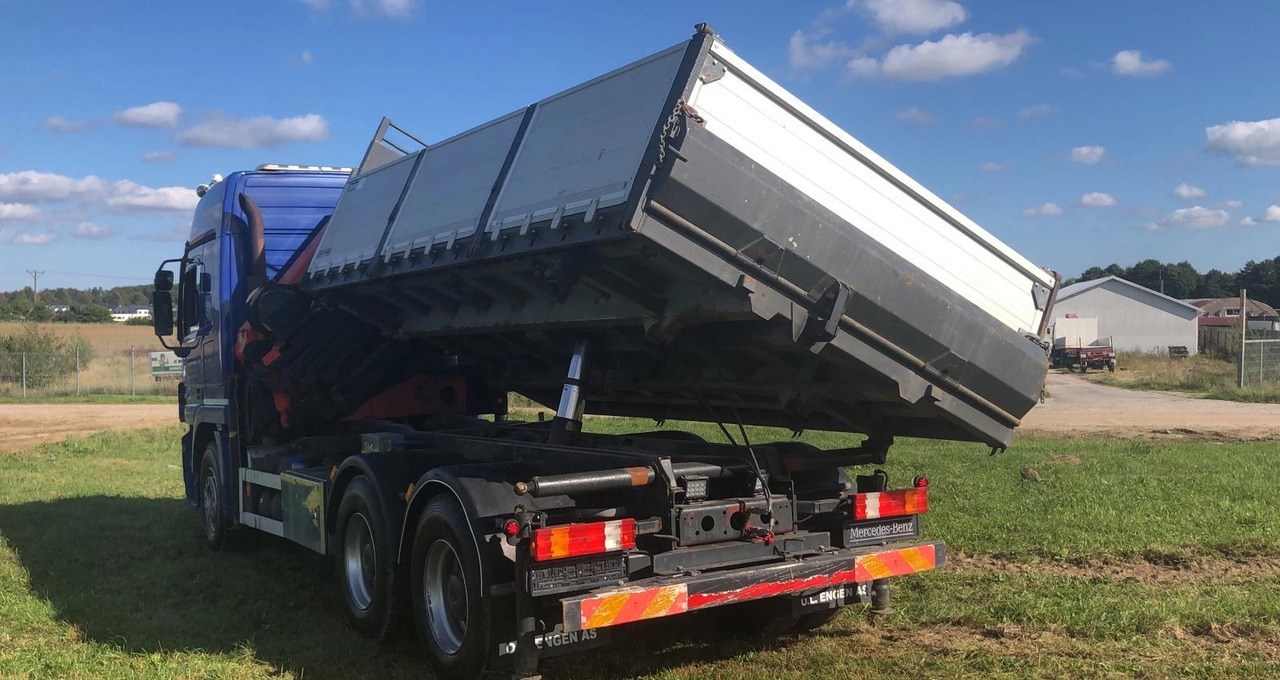 Crane truck MERCEDES-BENZ ACTROS PALFINGER 29TON/M ENERGETYKA!! 6x6 6x4: picture 7 Crane truck MERCEDES-BENZ ACTROS PALFINGER 29TON/M ENERGETYKA!! 6x6 6x4: picture 7