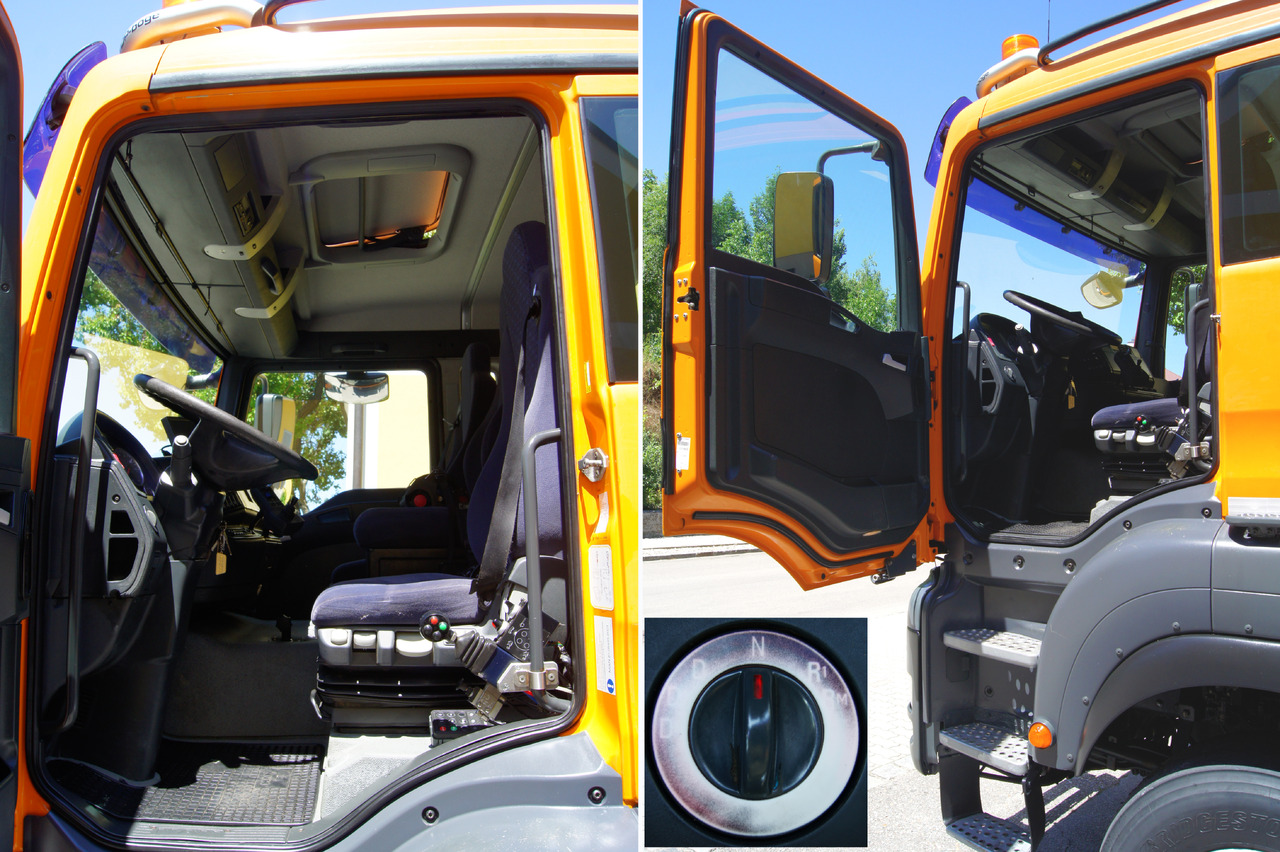 Hook lift truck, Crane truck MAN TGA 18.360 BL 4x4/Euro 4/TÜV/HIAB 111/MULTILIFT/Winterdienst: picture 9