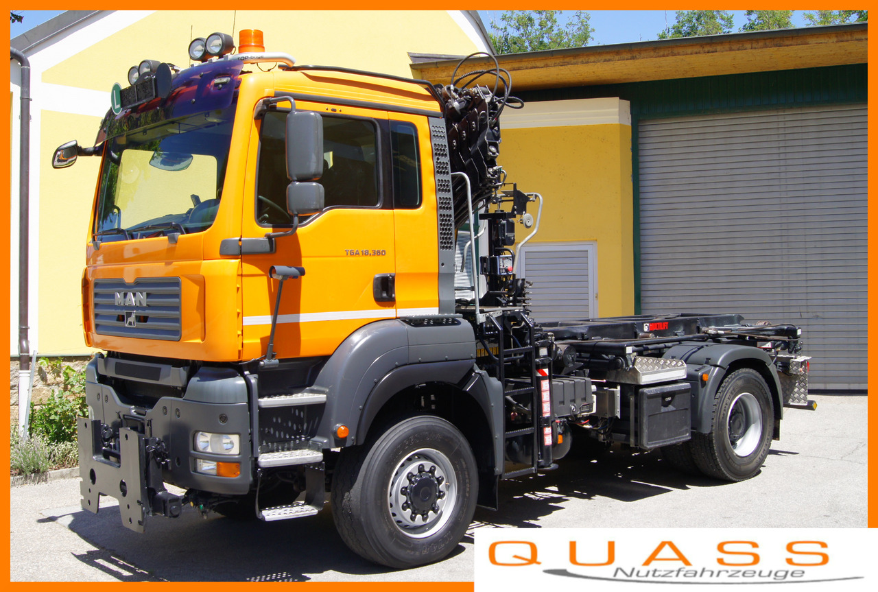 MAN TGA 18.360 BL 4x4/Euro4/TÜV/HIAB 111 korbfähig/MULTILIFT/Winterdienst - Tipper, Crane truck: picture 1 MAN TGA 18.360 BL 4x4/Euro4/TÜV/HIAB 111 korbfähig/MULTILIFT/Winterdienst - Tipper, Crane truck: picture 1