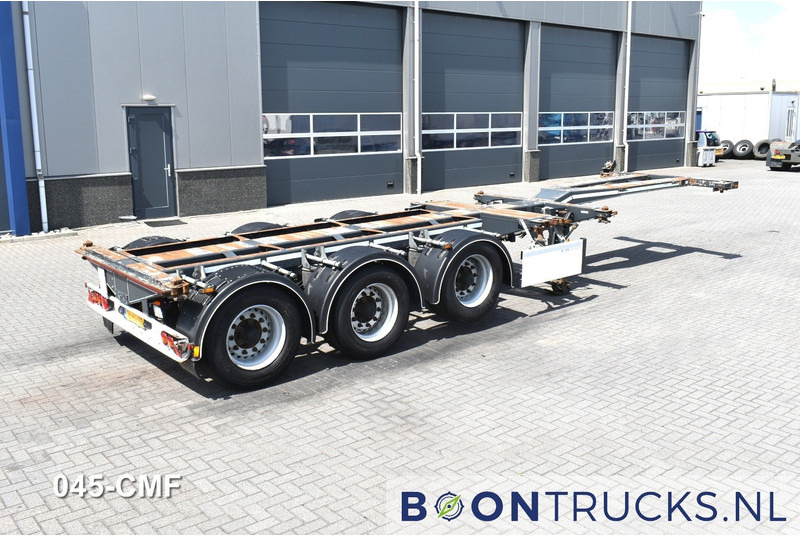 D-Tec FLEXITRAILER | 2x20-30-40-45ft HC * 2x EXTENDABLE * LIFT AXLE * NL TRAILER - Container transporter/ Swap body semi-trailer: picture 1 D-Tec FLEXITRAILER | 2x20-30-40-45ft HC * 2x EXTENDABLE * LIFT AXLE * NL TRAILER - Container transporter/ Swap body semi-trailer: picture 1