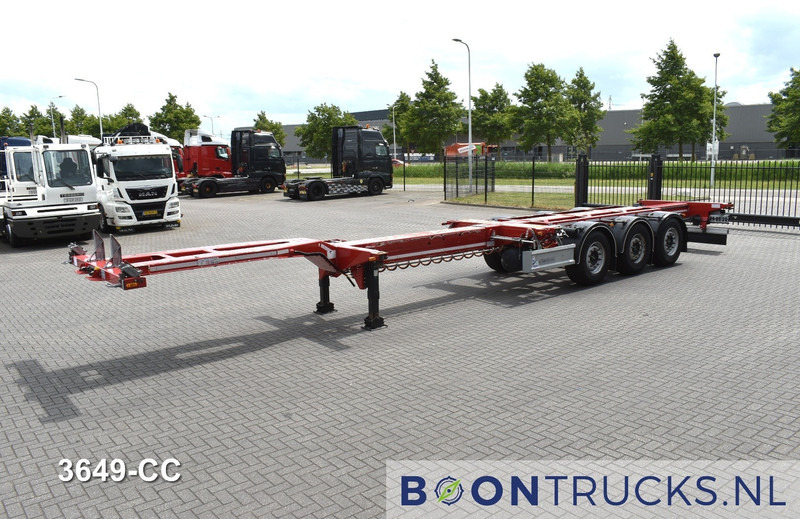 D-Tec FLEXITRAILER | 2x20-30-40-45ft HC * 2x LIFT AXLE * 2x EXTENDABLE * DISC BRAKES - Container transporter/ Swap body semi-trailer: picture 5 D-Tec FLEXITRAILER | 2x20-30-40-45ft HC * 2x LIFT AXLE * 2x EXTENDABLE * DISC BRAKES - Container transporter/ Swap body semi-trailer: picture 5