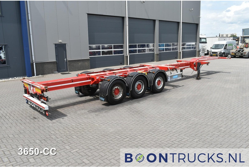 D-Tec FLEXITRAILER | 2x20-30-40-45ft HC * 2x LIFT AXLE * 2x EXTENDABLE * MOT 11-2025 - Container transporter/ Swap body semi-trailer: picture 2 D-Tec FLEXITRAILER | 2x20-30-40-45ft HC * 2x LIFT AXLE * 2x EXTENDABLE * MOT 11-2025 - Container transporter/ Swap body semi-trailer: picture 2