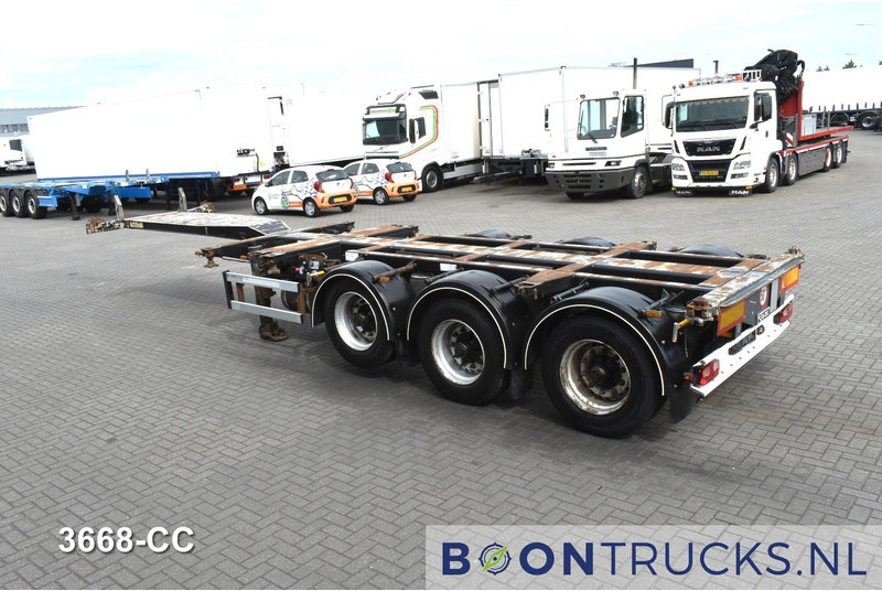 D-Tec FT-43-03V | 2x20-30-40-45ft HC * 3x EXTENDABLE * LIFT AXLE - Container transporter/ Swap body semi-trailer: picture 3 D-Tec FT-43-03V | 2x20-30-40-45ft HC * 3x EXTENDABLE * LIFT AXLE - Container transporter/ Swap body semi-trailer: picture 3