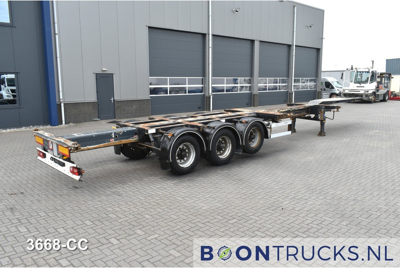 D-Tec FT-43-03V | 2x20-30-40-45ft HC * 3x EXTENDABLE * LIFT AXLE - Container transporter/ Swap body semi-trailer: picture 2 D-Tec FT-43-03V | 2x20-30-40-45ft HC * 3x EXTENDABLE * LIFT AXLE - Container transporter/ Swap body semi-trailer: picture 2