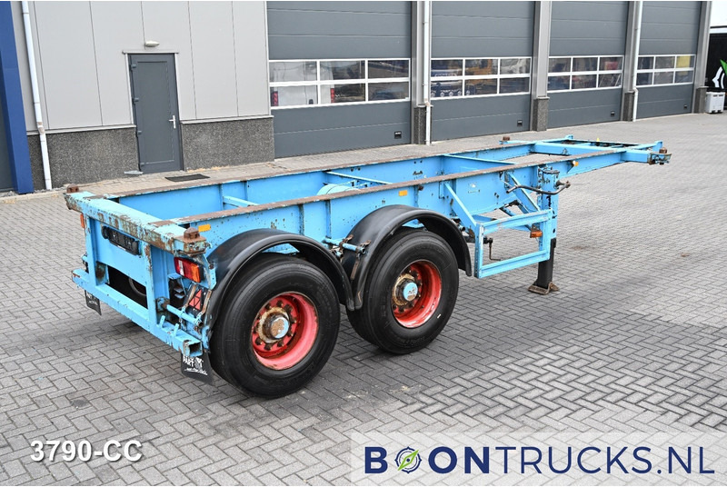 KOHLER CS 20/2 CHASSIS | 20ft * STEEL SUSPENSION * SAF / DRUM * 6x AVAILABLE - Container transporter/ Swap body semi-trailer: picture 1 KOHLER CS 20/2 CHASSIS | 20ft * STEEL SUSPENSION * SAF / DRUM * 6x AVAILABLE - Container transporter/ Swap body semi-trailer: picture 1