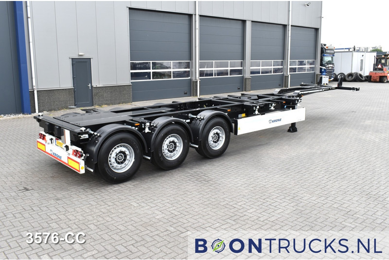 Krone SD BOX LINER NEW / UNREGISTERED | 2x20-40-45ft * LIFT AXLE * DISC BRAKES - Container transporter/ Swap body semi-trailer: picture 1 Krone SD BOX LINER NEW / UNREGISTERED | 2x20-40-45ft * LIFT AXLE * DISC BRAKES - Container transporter/ Swap body semi-trailer: picture 1
