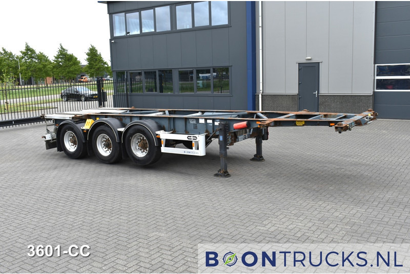 Van Hool 3B0071 TANK CHASSIS | 20-30ft * ADR: FL, AT, OX * 3840 KG * LIFT AXLE - Container transporter/ Swap body semi-trailer: picture 3 Van Hool 3B0071 TANK CHASSIS | 20-30ft * ADR: FL, AT, OX * 3840 KG * LIFT AXLE - Container transporter/ Swap body semi-trailer: picture 3