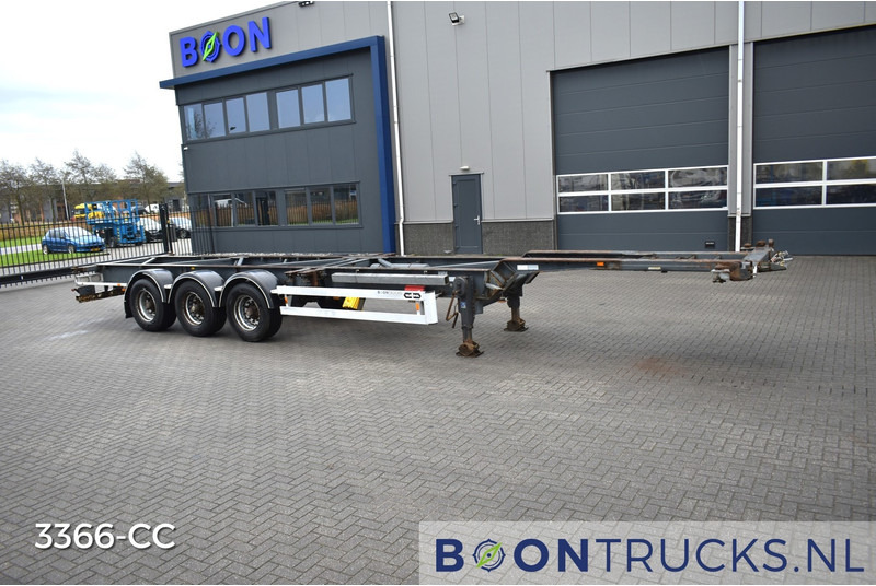 Van Hool 3B2015 FIXED CHASSIS | 2x20-40ft HC * 4600 Kg * NL TRAILER - Container transporter/ Swap body semi-trailer: picture 3 Van Hool 3B2015 FIXED CHASSIS | 2x20-40ft HC * 4600 Kg * NL TRAILER - Container transporter/ Swap body semi-trailer: picture 3