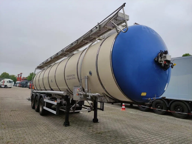 Feldbinder 33500 liter 3 kamer tankoplegger met Unibloc electric pomp - Tank semi-trailer: picture 5 Feldbinder 33500 liter 3 kamer tankoplegger met Unibloc electric pomp - Tank semi-trailer: picture 5