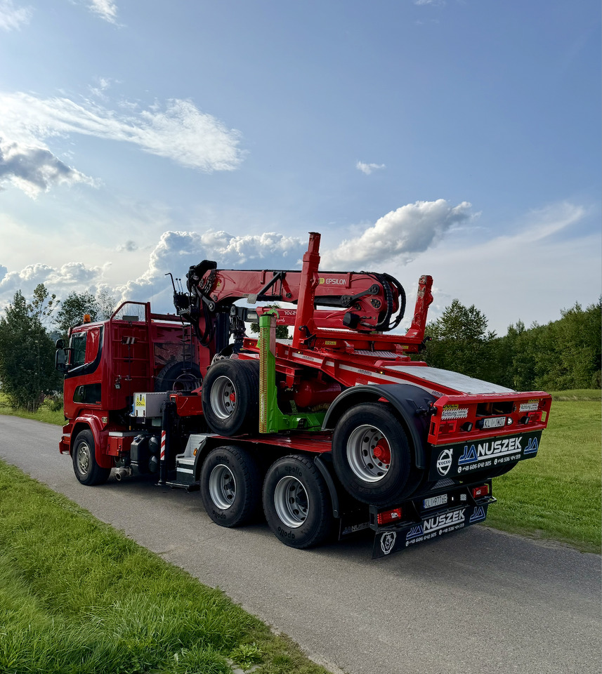 SCANIA R580 - Log truck, Crane truck: picture 4 SCANIA R580 - Log truck, Crane truck: picture 4