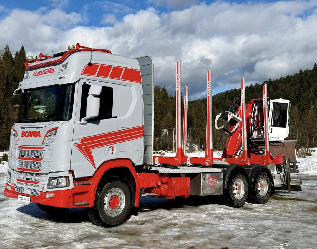 SCANIA R580 - Log truck: picture 2 SCANIA R580 - Log truck: picture 2