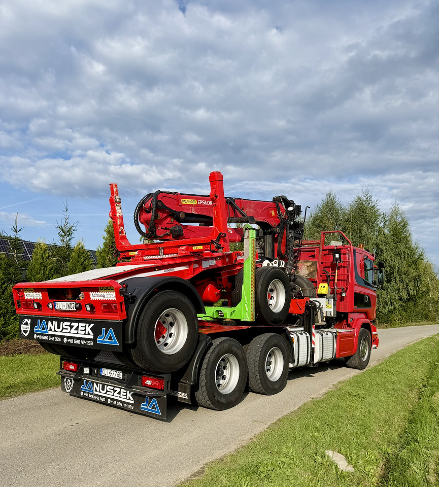 SCANIA R580 - Log truck, Crane truck: picture 5 SCANIA R580 - Log truck, Crane truck: picture 5