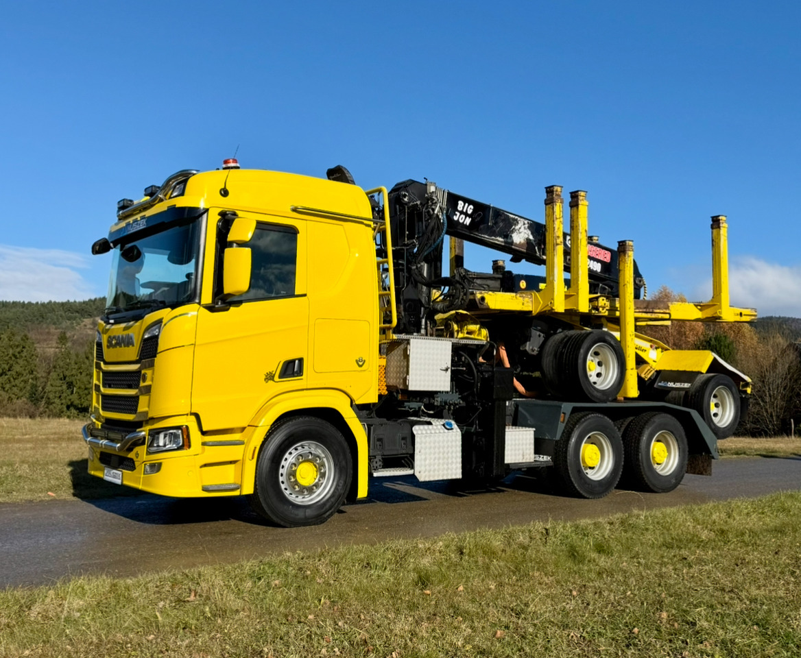 SCANIA R650 - Log truck, Crane truck: picture 2 SCANIA R650 - Log truck, Crane truck: picture 2