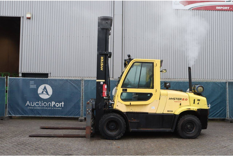 Hyster H8.0FT - LPG forklift: picture 2 Hyster H8.0FT - LPG forklift: picture 2