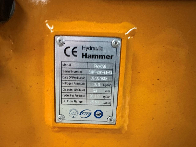 New Hydraulic hammer Onbekend SINA530: picture 9