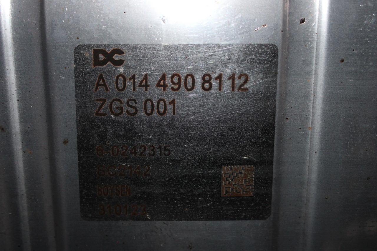 CATALIZATOR MERCEDES ACTROS MP5 A0144908112 - Catalytic converter for Truck: picture 4 CATALIZATOR MERCEDES ACTROS MP5 A0144908112 - Catalytic converter for Truck: picture 4