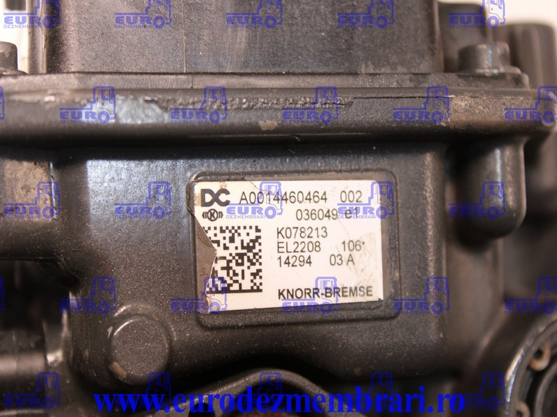 SUPAPA REFULARE MERCEDES ACTROS MP4 A0014460464, K078213 - Brake valve for Truck: picture 3 SUPAPA REFULARE MERCEDES ACTROS MP4 A0014460464, K078213 - Brake valve for Truck: picture 3