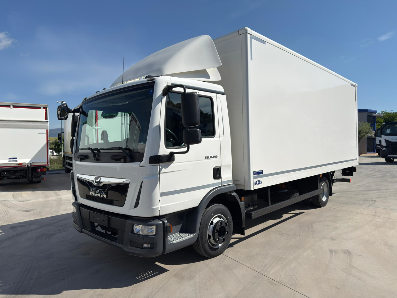 MAN 8.190TGL E6 (VAN) - Box truck: picture 1 MAN 8.190TGL E6 (VAN) - Box truck: picture 1