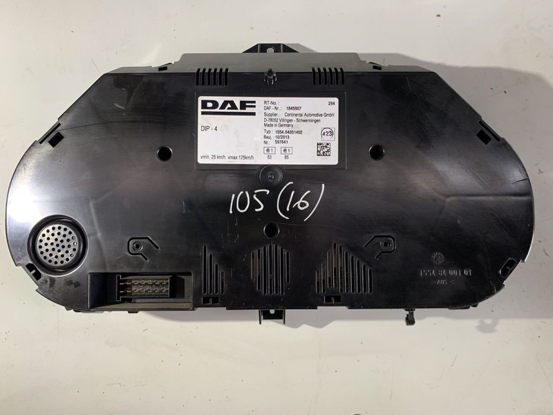DAF 105 - Dashboard: picture 2 DAF 105 - Dashboard: picture 2