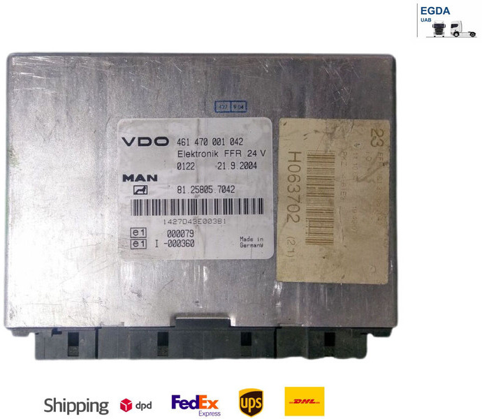 MAN VDO Elektronik FFR 461470001042 81.25805.7042 - ECU: picture 1 MAN VDO Elektronik FFR 461470001042 81.25805.7042 - ECU: picture 1