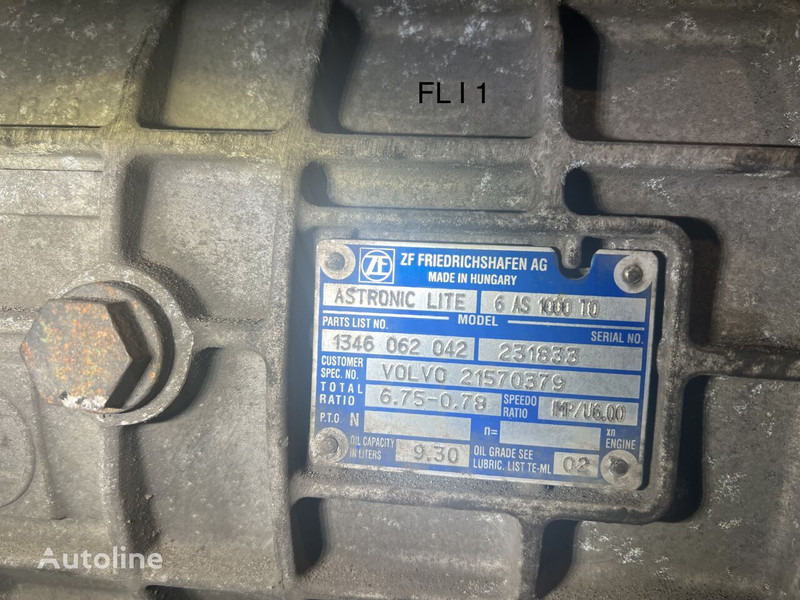 Volvo ASTRONIC LITE 6.75-0.78 - Gearbox: picture 5 Volvo ASTRONIC LITE 6.75-0.78 - Gearbox: picture 5