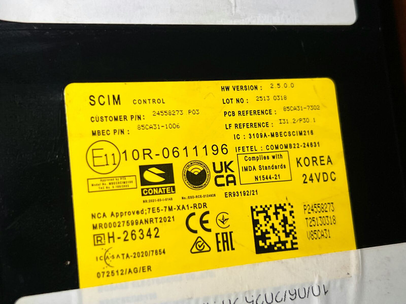 Volvo SCIM - ECU: picture 4 Volvo SCIM - ECU: picture 4
